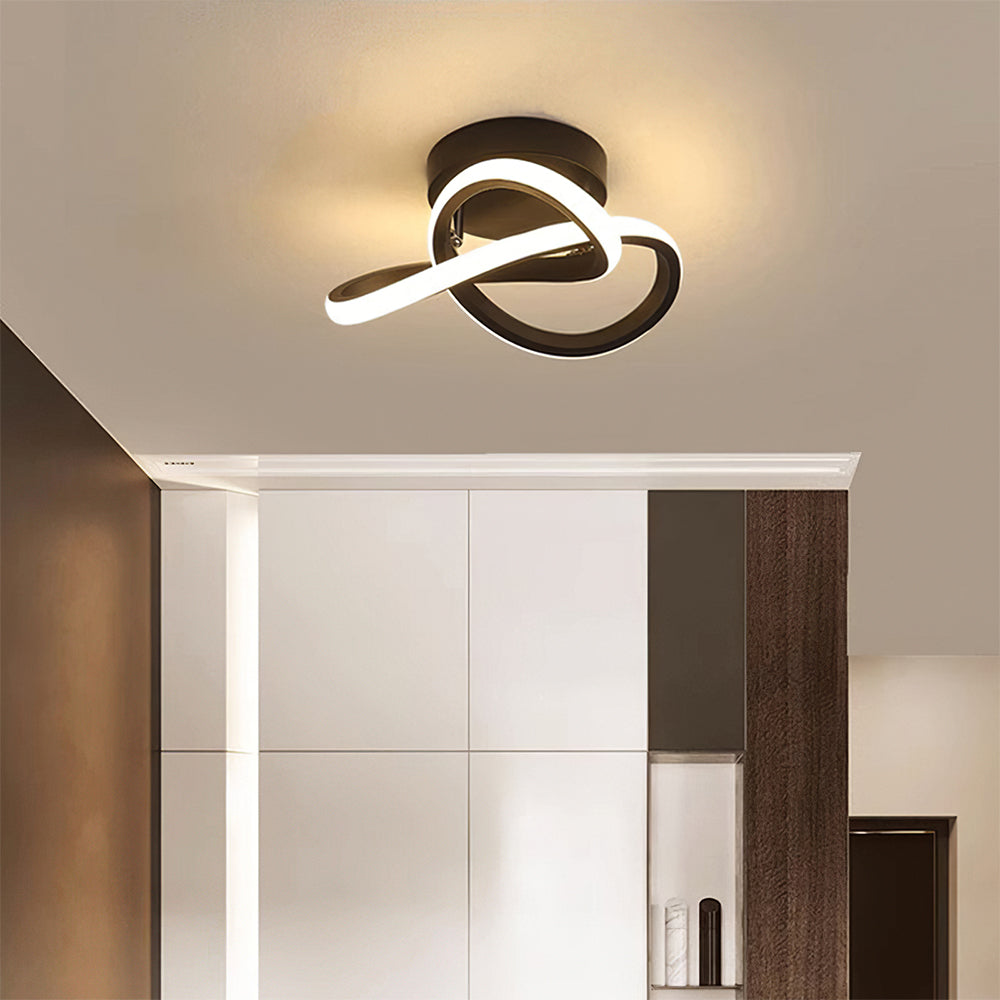 Led lights ceiling fixture for aisle entrance