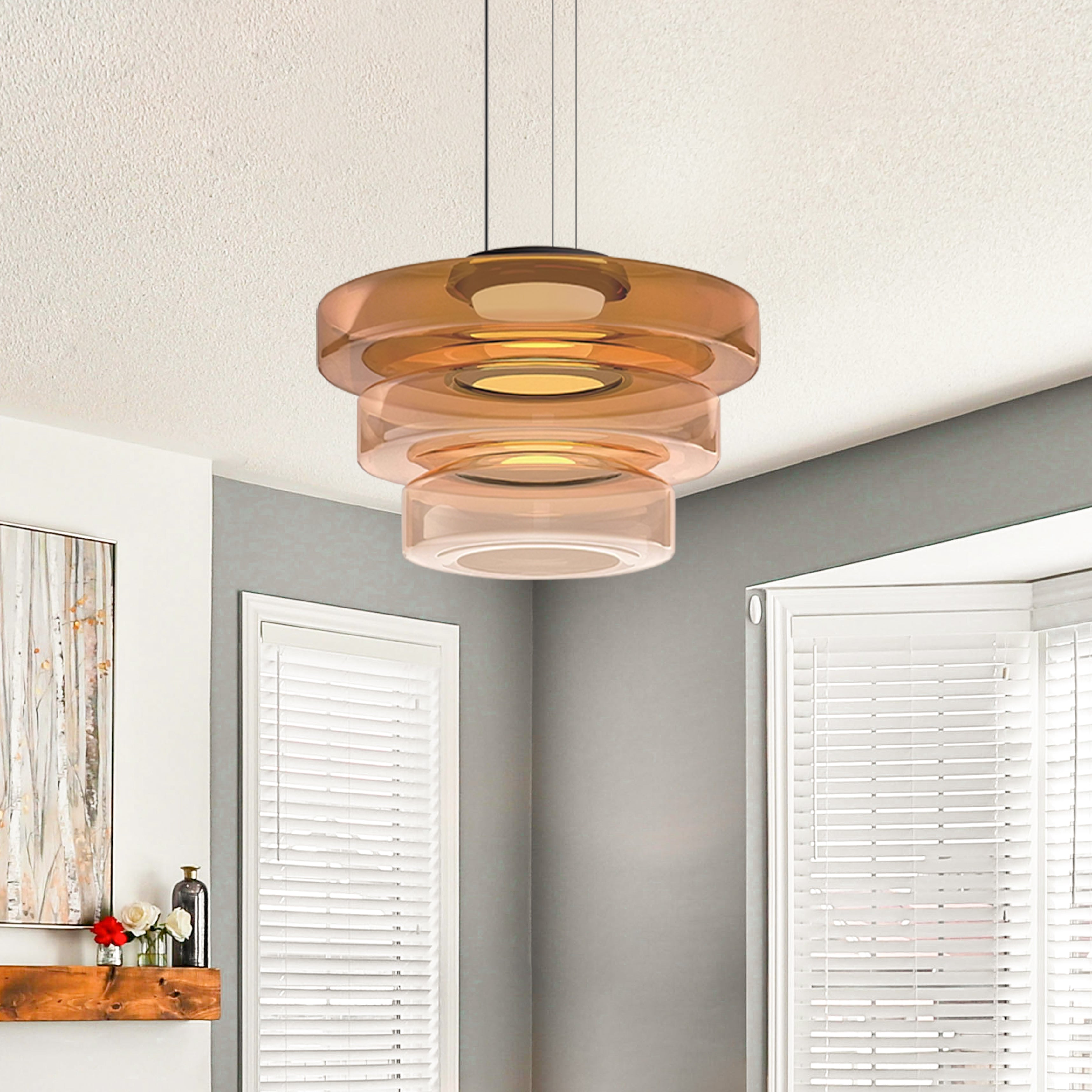 Lampsmodern Designer Style Pendant Light Modern Creative Glass Hanging ...