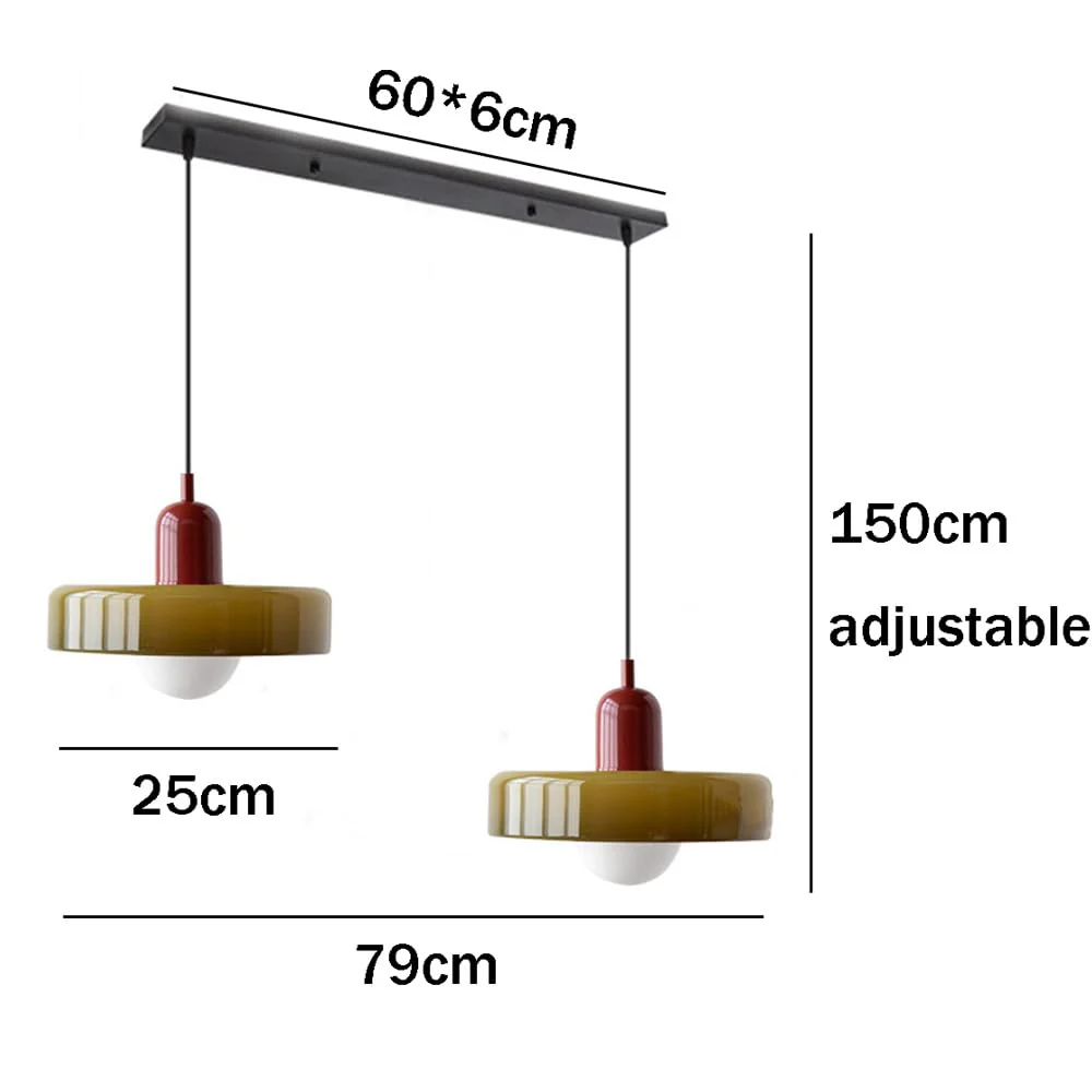 Modern Kitchen Glass Pendant Light