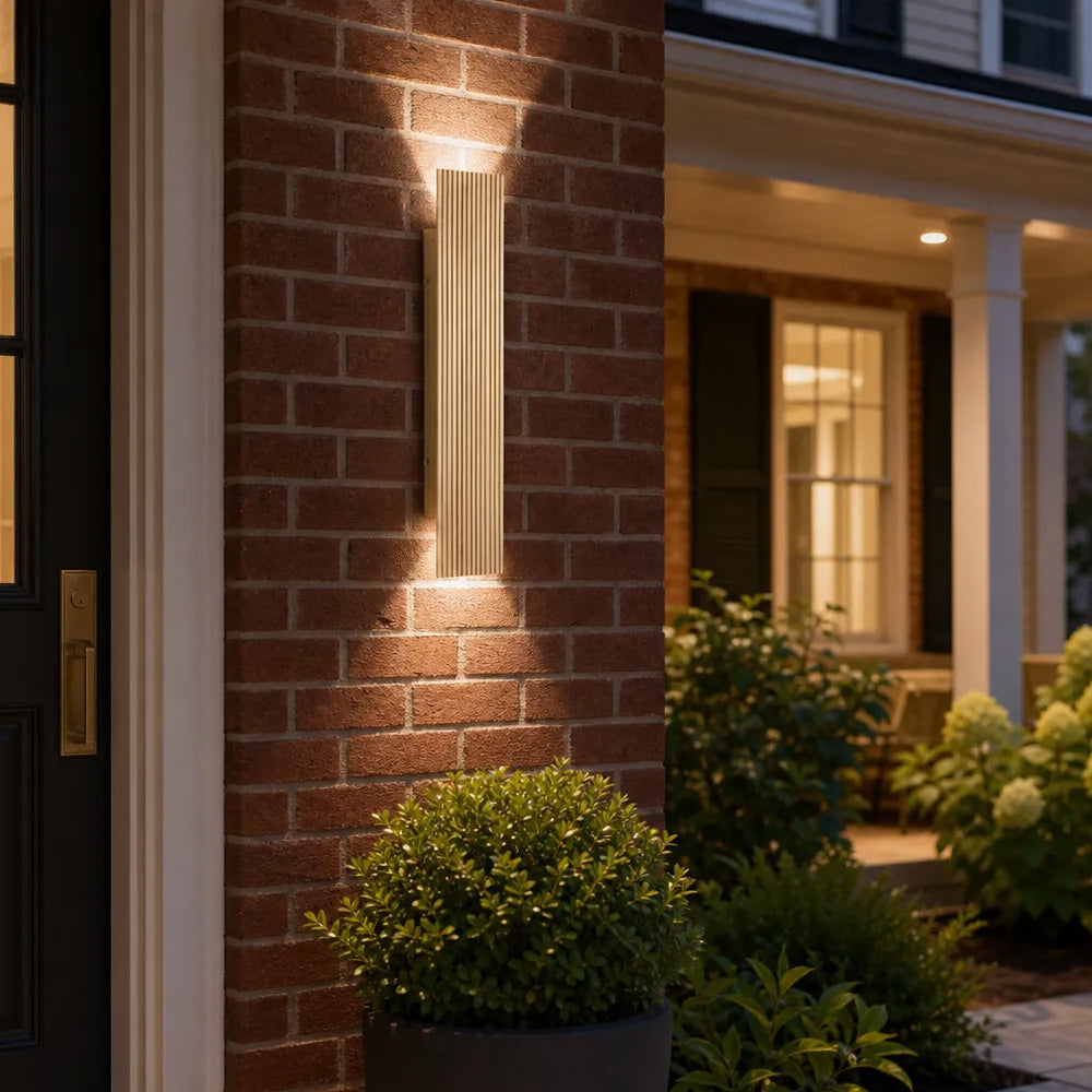 Modern Outdoor Aluminium Elevate Wall Light for Patio Garden Porch