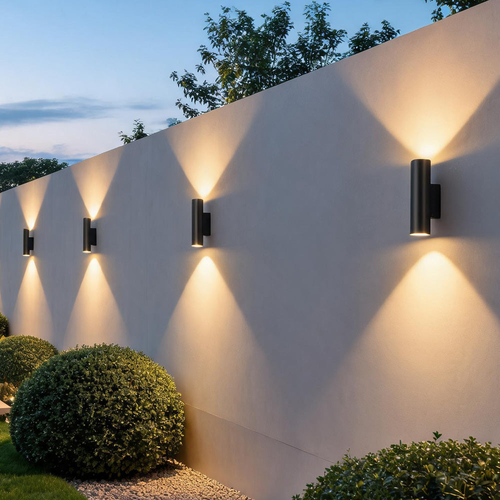 Outdoor Wall Light Waterproof Up and Down Wall Lamp for Patio Entryway