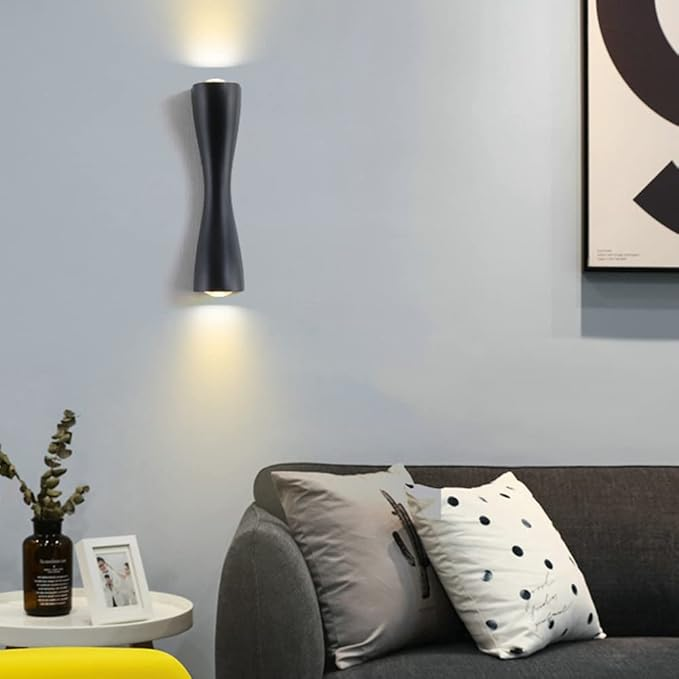 Modern Minimalist Up and Down Outdoor Wall Lights