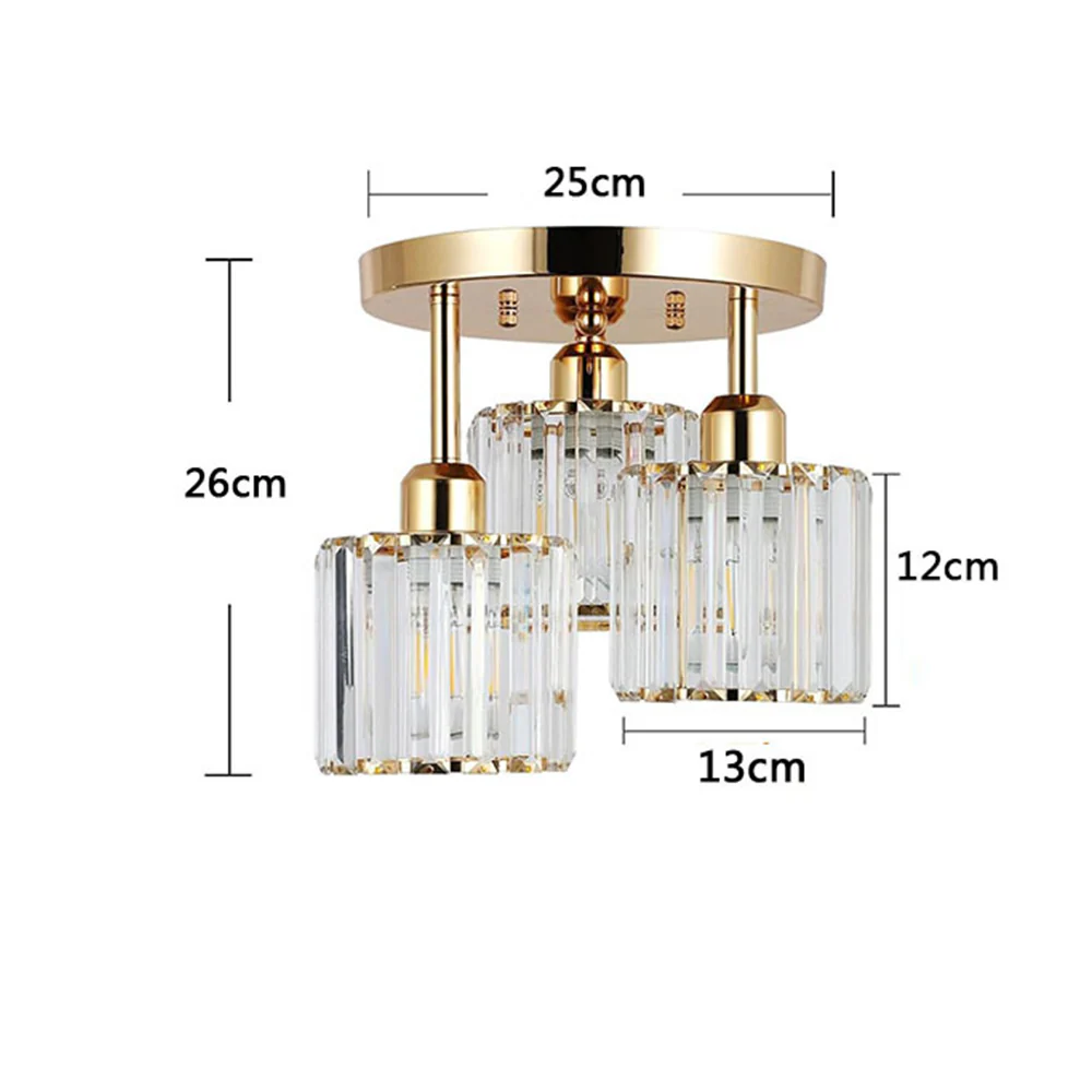 1-Light Hallway Flush Mount Ceiling Light