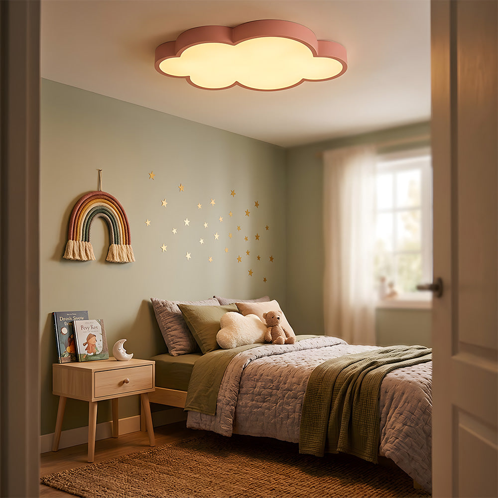 Modern Minimalist LED Ceiling Lights for Kids Bedroom