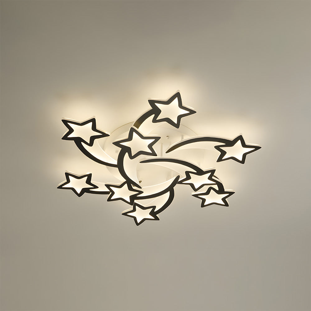 Creative Stars Design Living Room LED Ceiling Lights