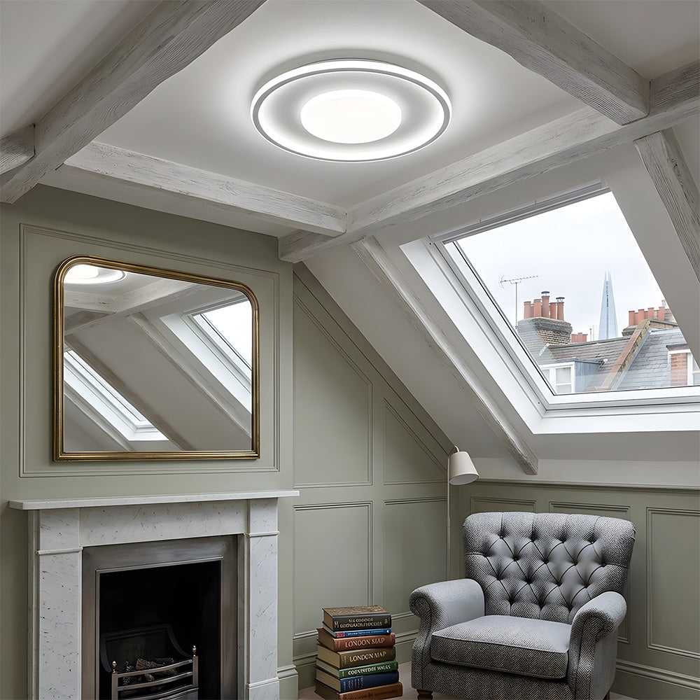 Compact Acrylic LED Flush Mount Ceiling Lights for Bedroom