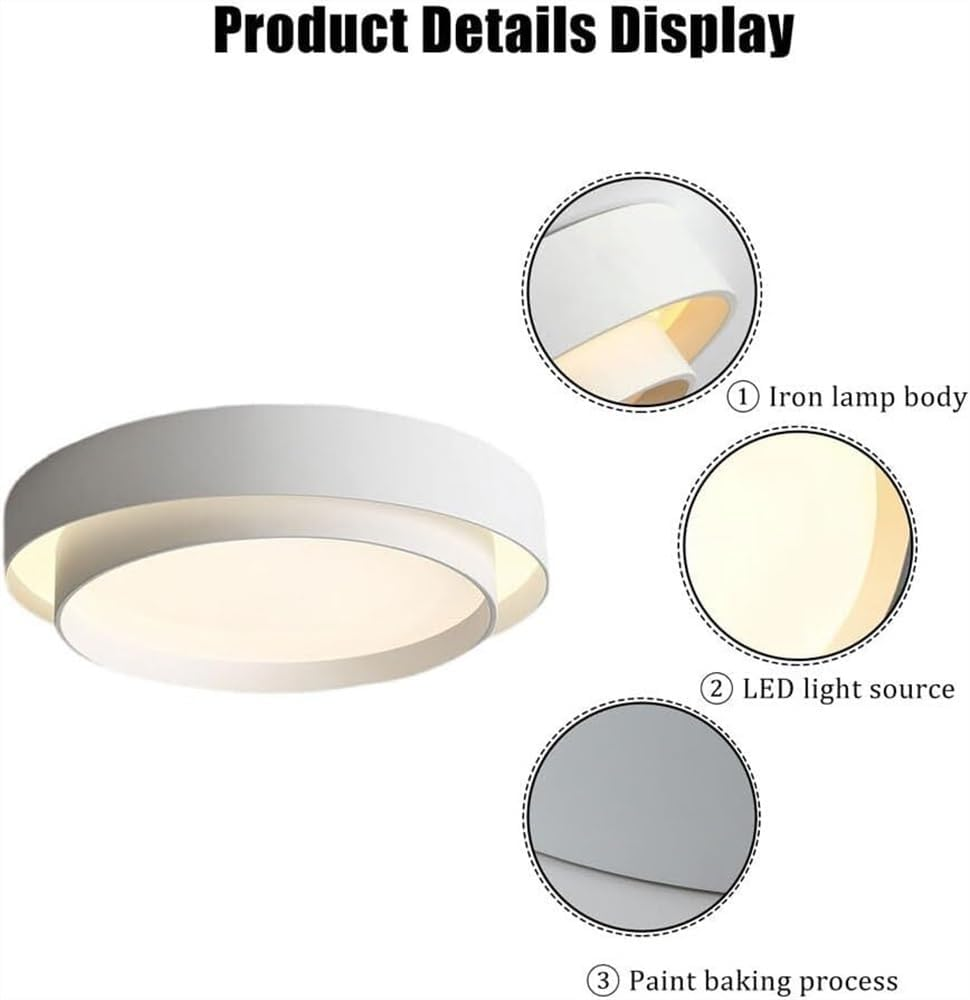 Nordic Modern Minimalist Creative Round LED Ceiling Light