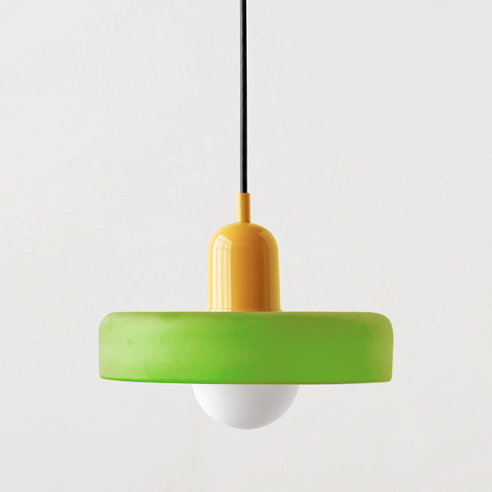 Bauhaus Modern Art Decor Colorful Glass Ceiling Pendant Light