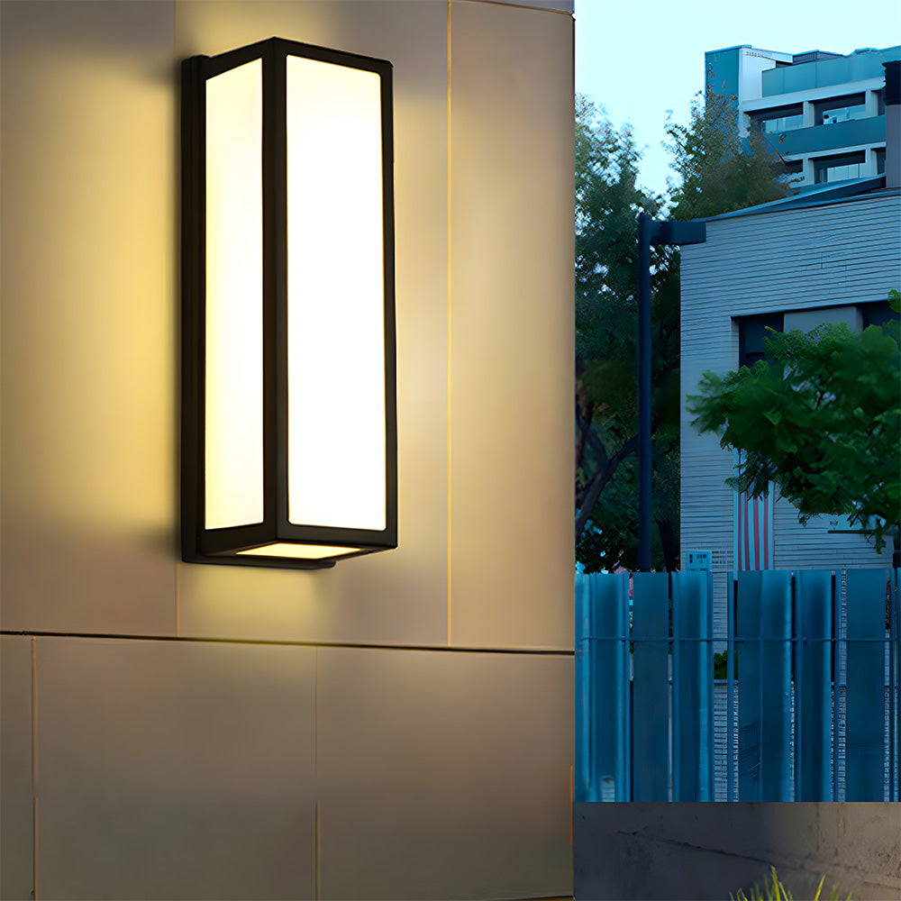 Black Hardware Waterproof LED Outdoor Wall Light