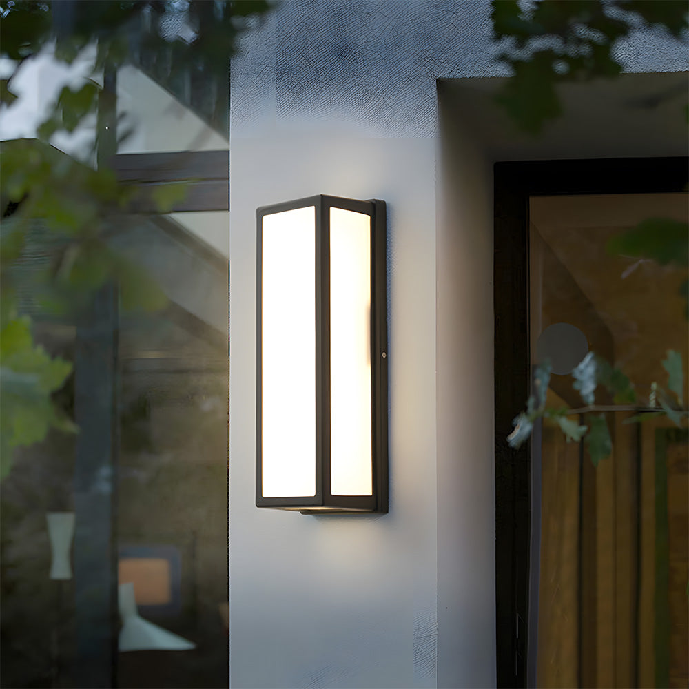 Black Hardware Waterproof LED Outdoor Wall Light