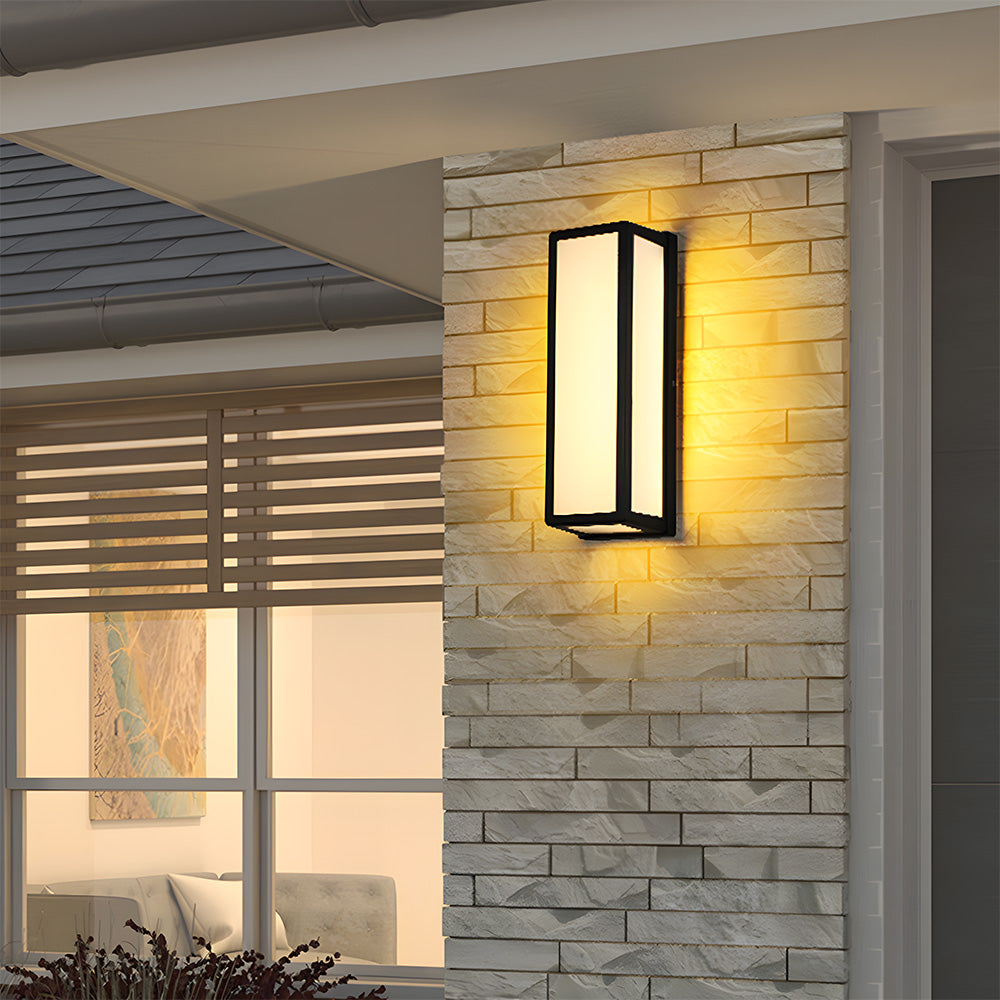 Black Hardware Waterproof LED Outdoor Wall Light