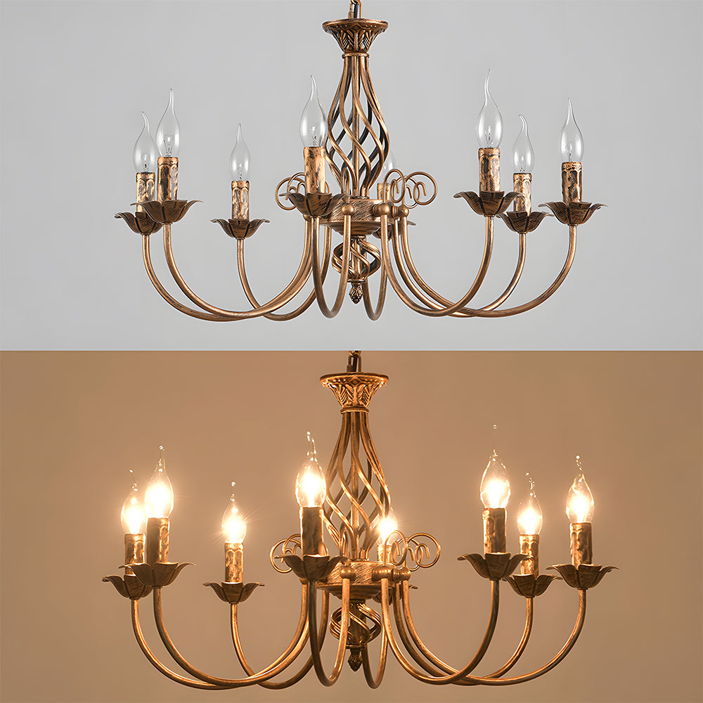 Vintage Bronze Dining Room Pendant Lights