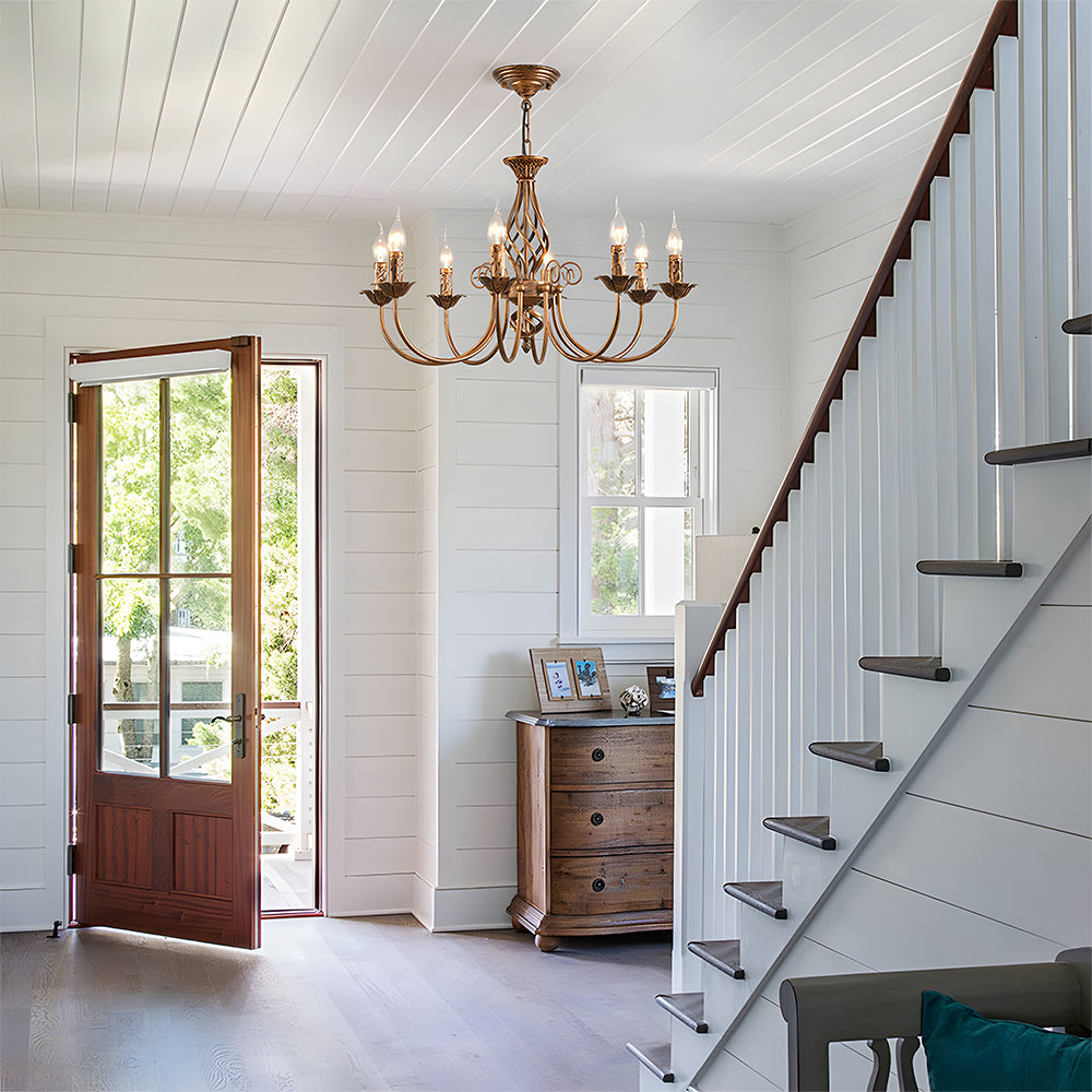 Vintage Bronze Dining Room Pendant Lights