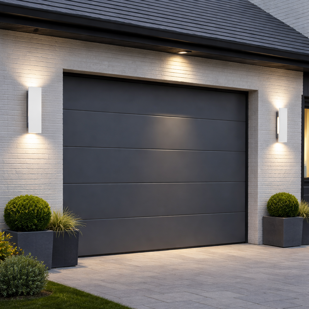 Set of 2 Up-and-Down IP65 LED Aluminum Outdoor Wall Lights