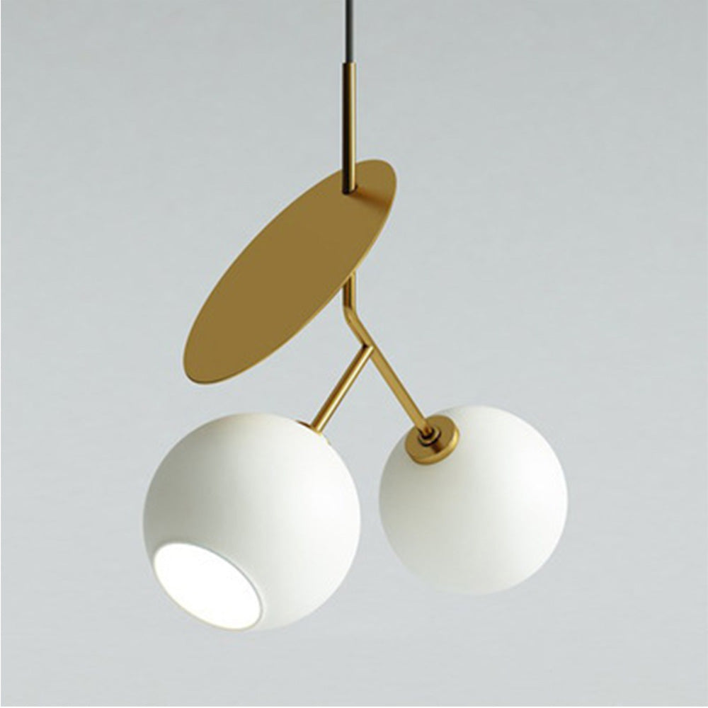 Postmodern Cherry Design Double-Headed Pendant Lamp