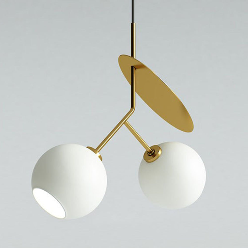 Postmodern Cherry Design Double-Headed Pendant Lamp