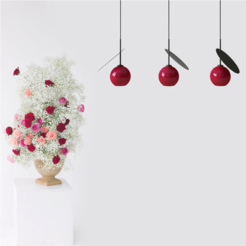 Postmodern Cherry Design Double-Headed Pendant Lamp