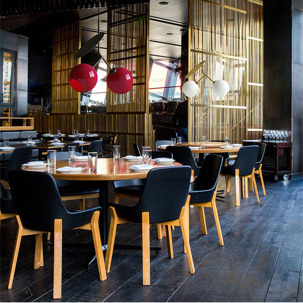 Postmodern Cherry Design Double-Headed Pendant Lamp