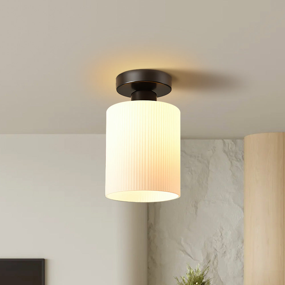 Gold Mini Glass Hallway Ceiling Light