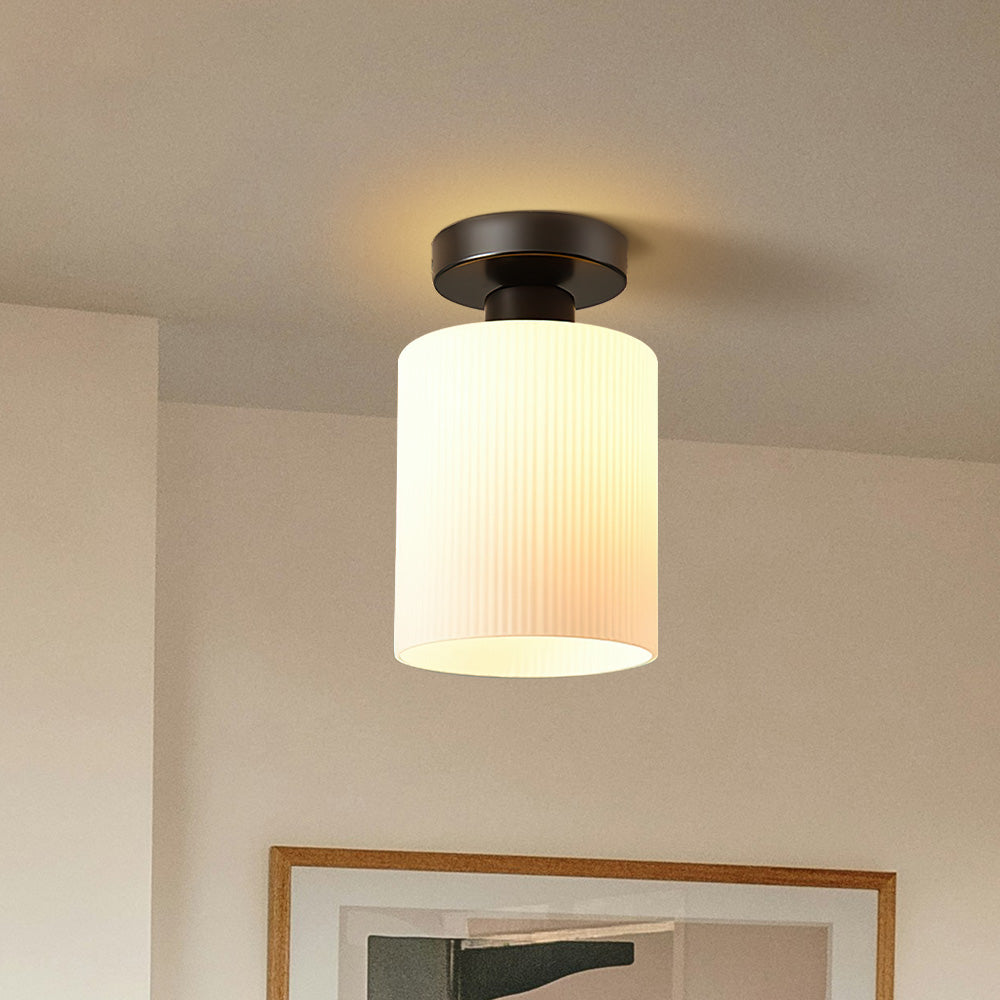 Gold Mini Glass Hallway Ceiling Light