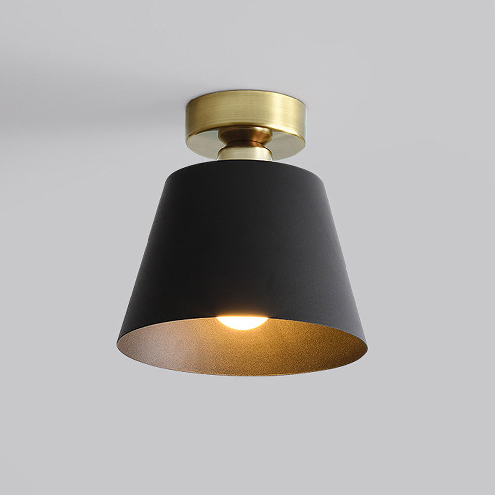 Lampsmodern Ceiling Light Modern Conical Iron Shape Hallway Ceiling Light