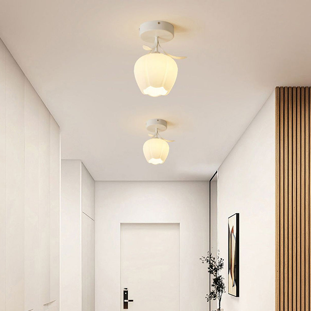 French Tiffany Simple Mini Flower Ceiling Light -Lampsmodern