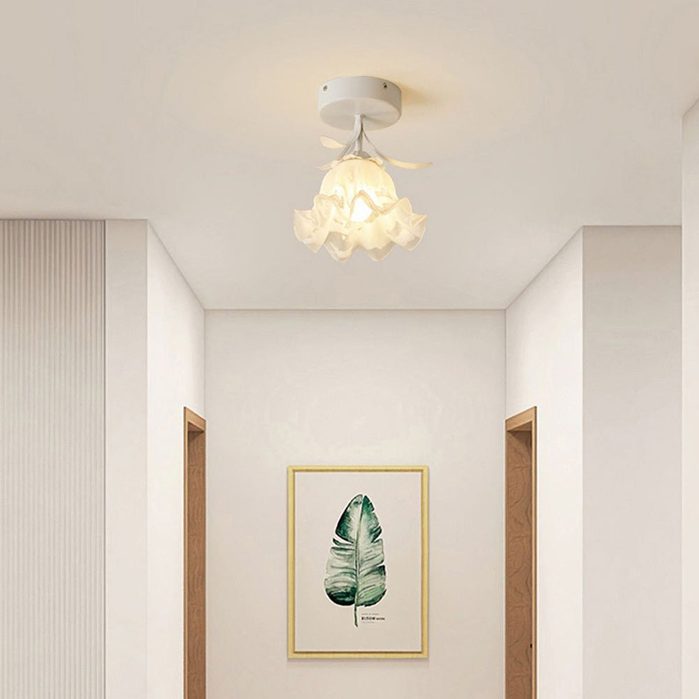 French Tiffany Simple Mini Flower Ceiling Light -Lampsmodern
