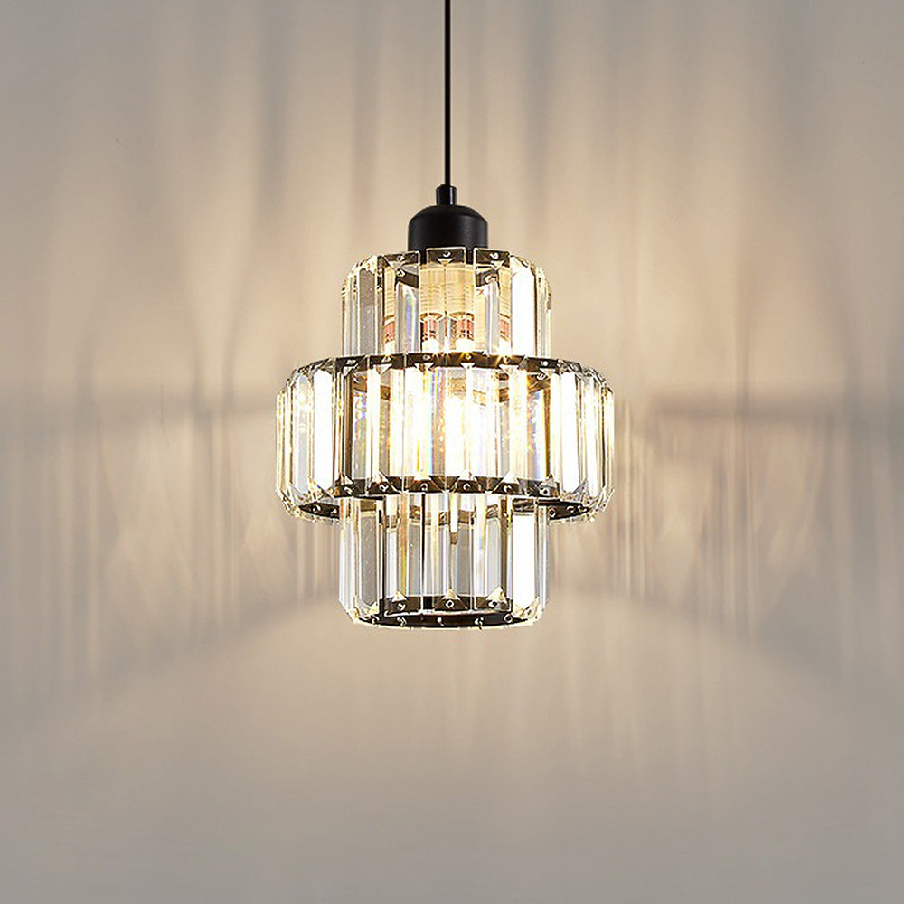 Luxury Elegance Glass Gold Pendant Lighting