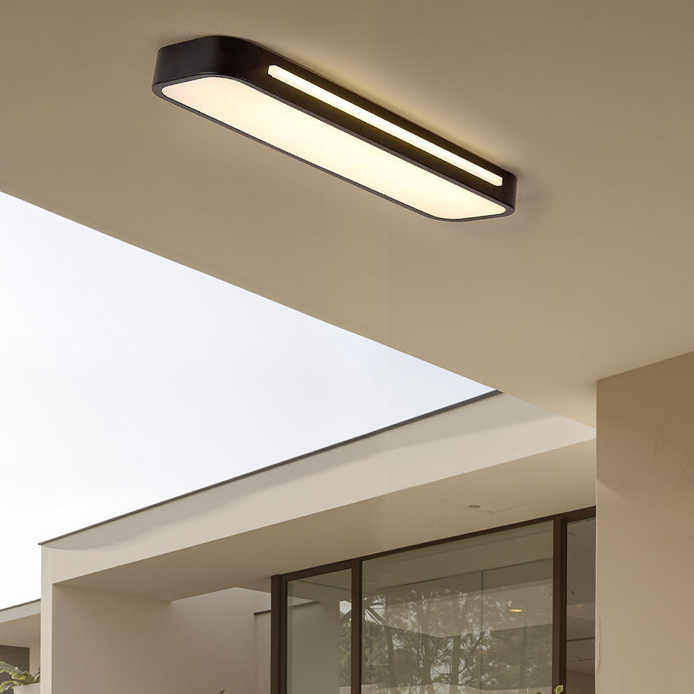 Modern Nordic Minimalist Long LED Ceiling Lighting