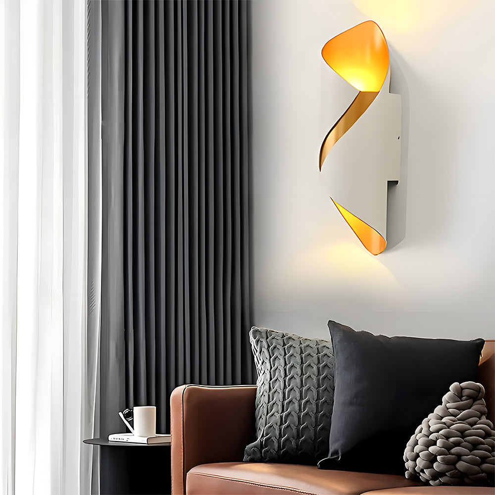 Modern Spiral Creative LED Outdoor Wall Light