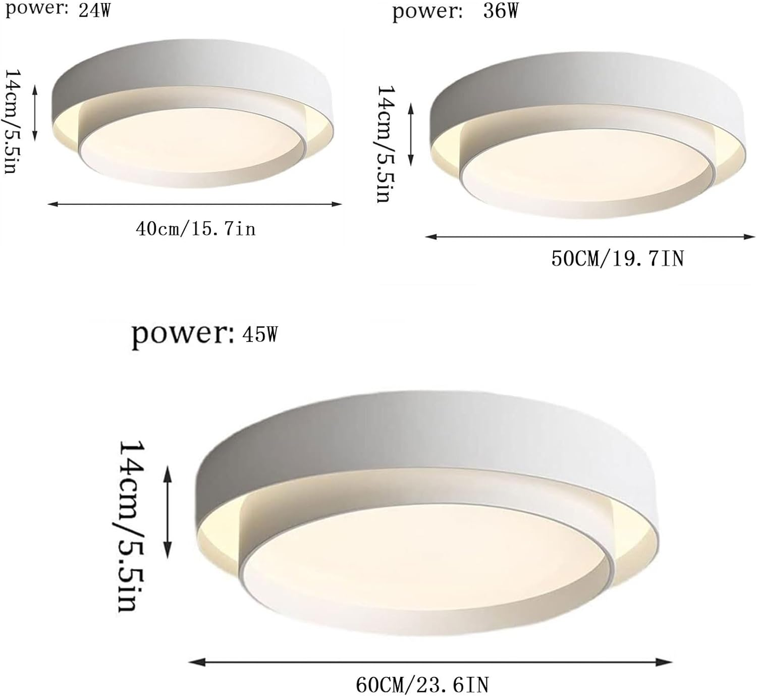Nordic Modern Minimalist Creative Round LED Ceiling Light