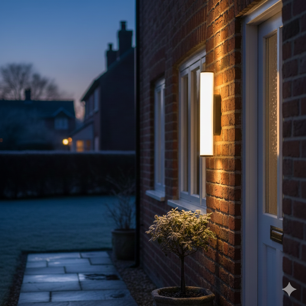 IP65 Outdoor Strip Waterproof Wall Lights for Courtyard, Garage