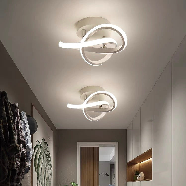Set of 2 Modern LED Ceiling Lights for Hallway