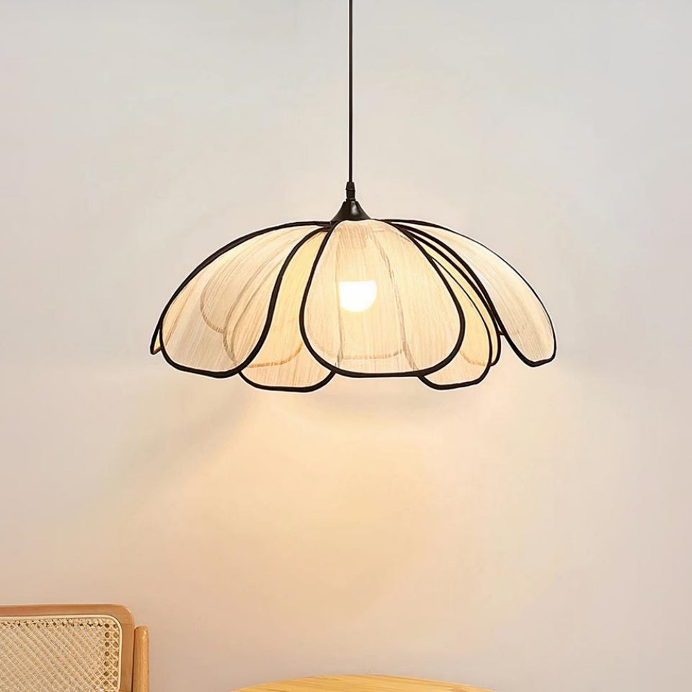 Illustration of Modern Textured Pendant Lighting For Studio Apartments