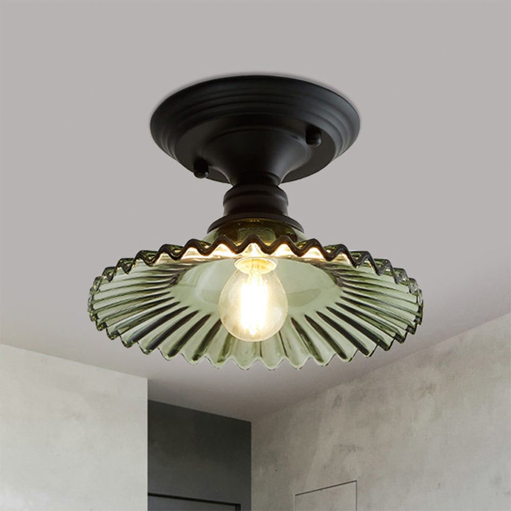 Simple Semi Flush Ceiling Light for Hallway