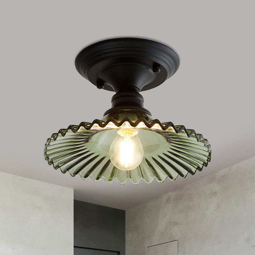 Simple Semi Flush Ceiling Light for Hallway