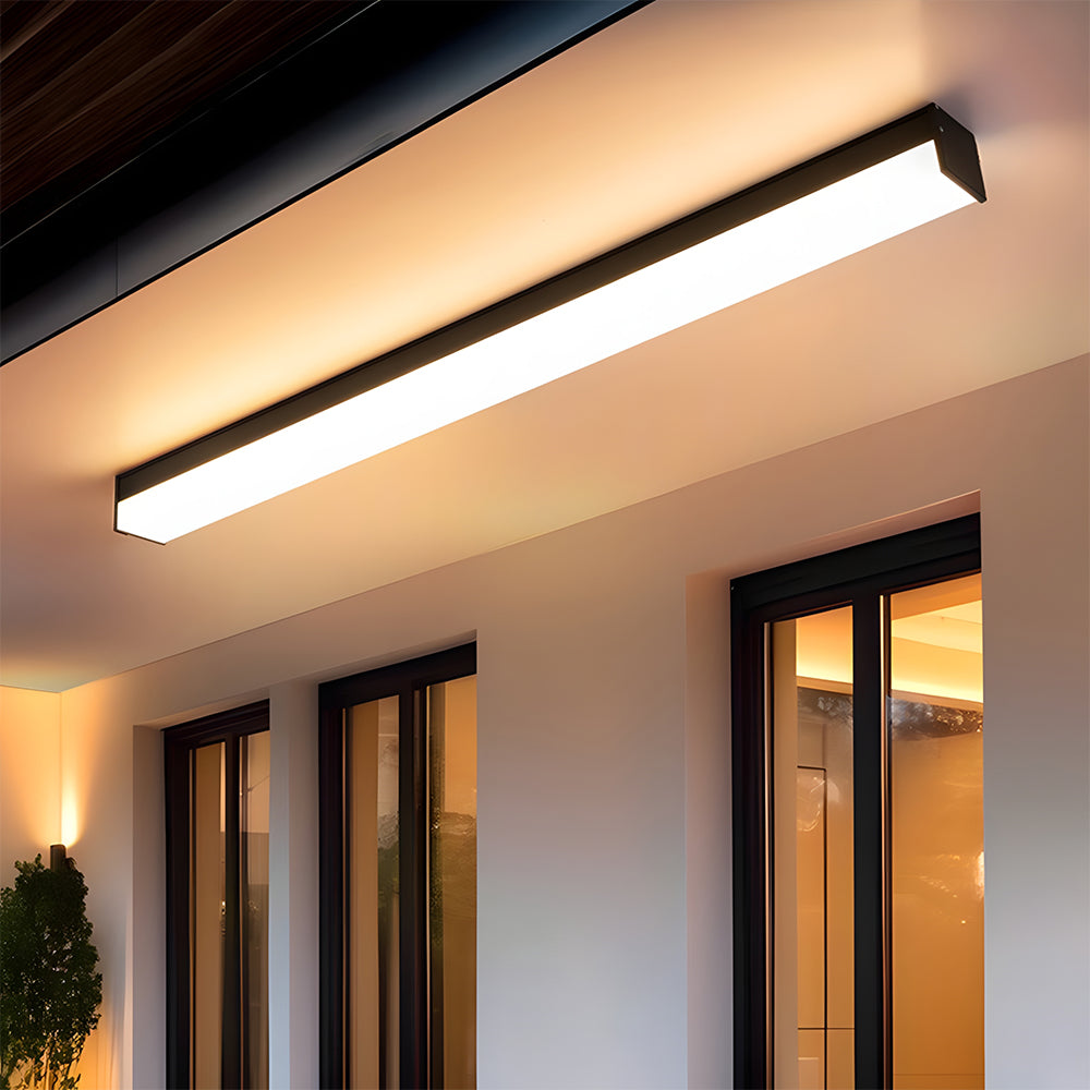 Minimalist Rectangle Flush Ceiling Lights For Living Room, Hallway