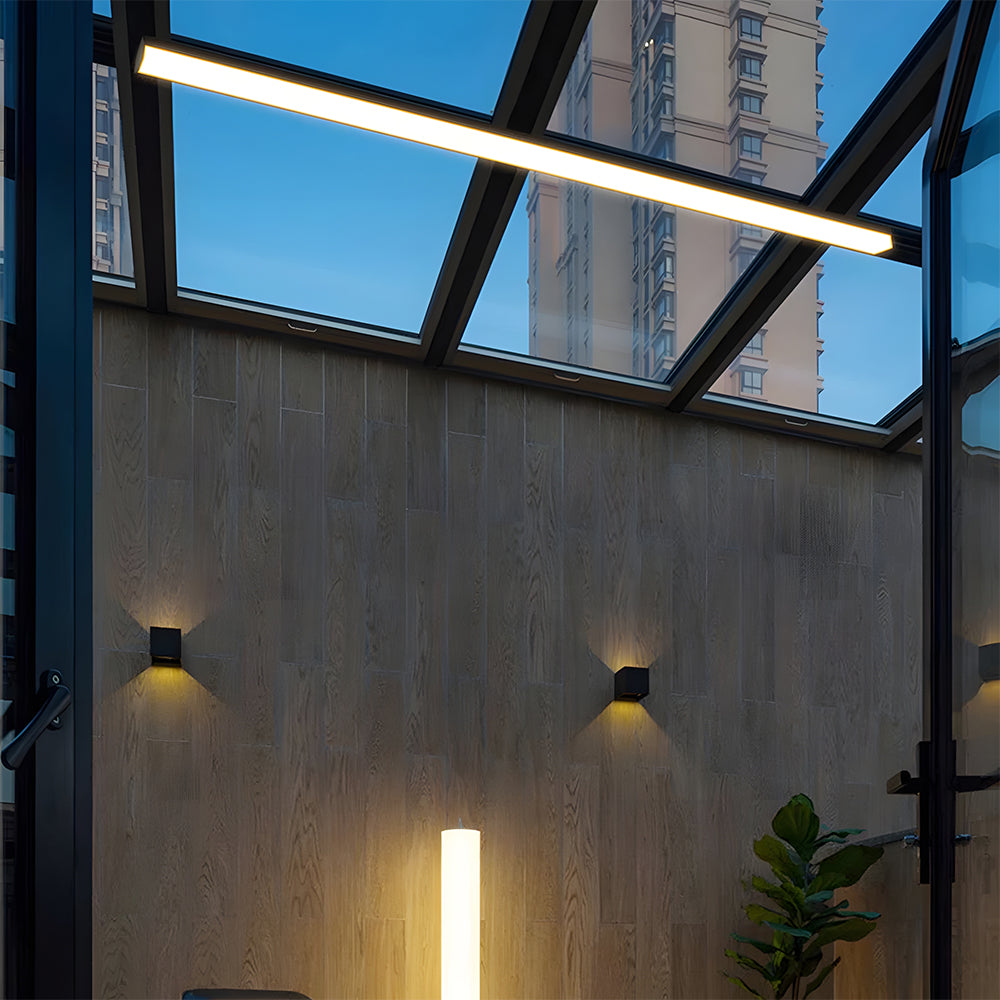 Minimalist Rectangle Flush Ceiling Lights For Living Room, Hallway