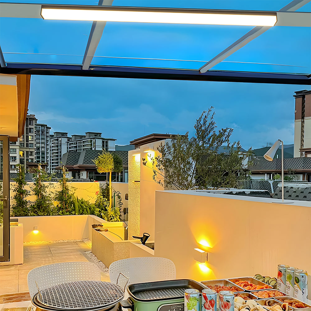 Minimalist Rectangle Flush Ceiling Lights For Living Room, Hallway