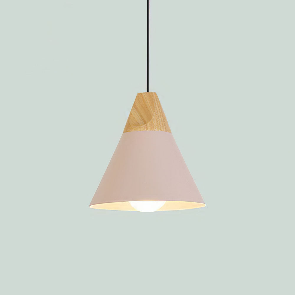 Nordic Simple Dining Room Colorful Pendant Lights