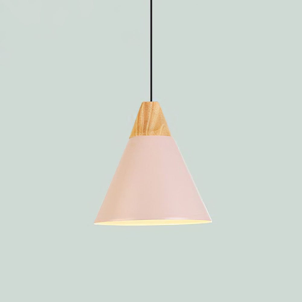 Nordic Simple Dining Room Colorful Pendant Lights
