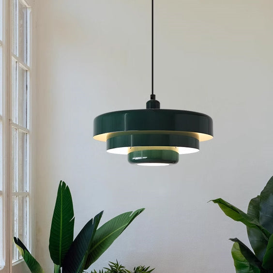 Mid-century Single Head Bauhaus Iron Pendant Lamp