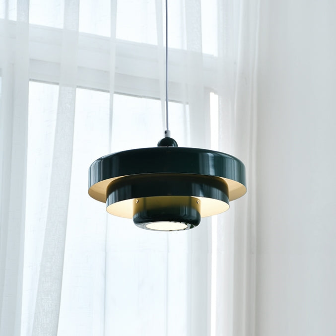 Mid-century Single Head Bauhaus Iron Pendant Lamp