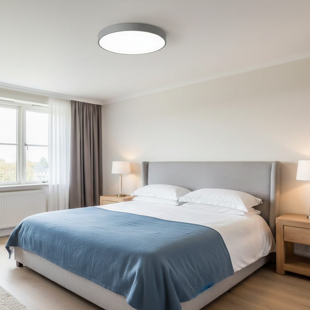 Energy Efficient LED Flush Ceiling Lights for Bedroom and Living Room