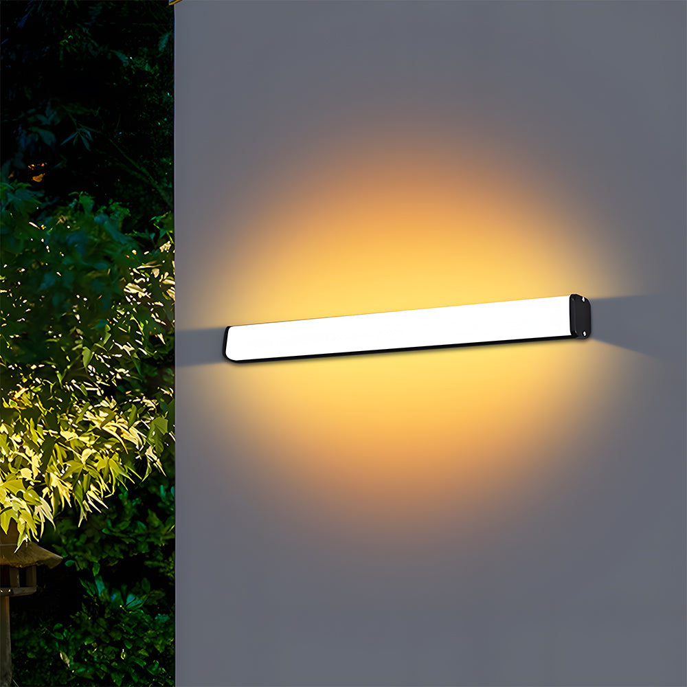 Minimalist IP65 Waterproof Led Long Exterior Wall Lights