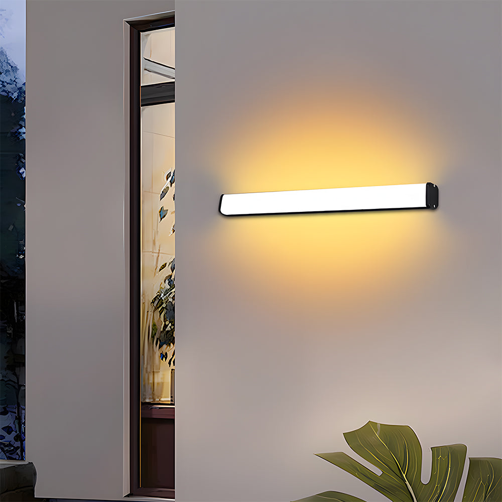 Minimalist IP65 Waterproof Led Long Exterior Wall Lights