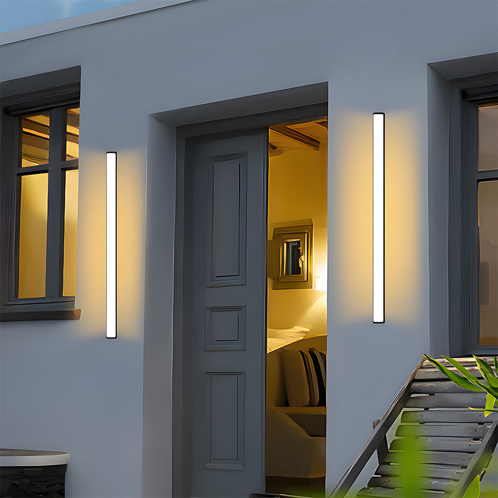 Minimalist IP65 Waterproof Led Long Exterior Wall Lights