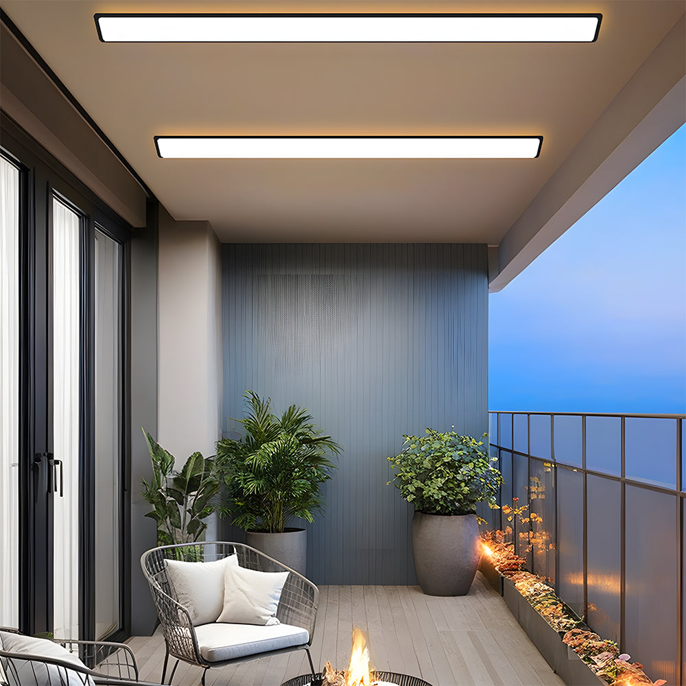 Minimalist IP65 Waterproof Led Long Exterior Wall Lights