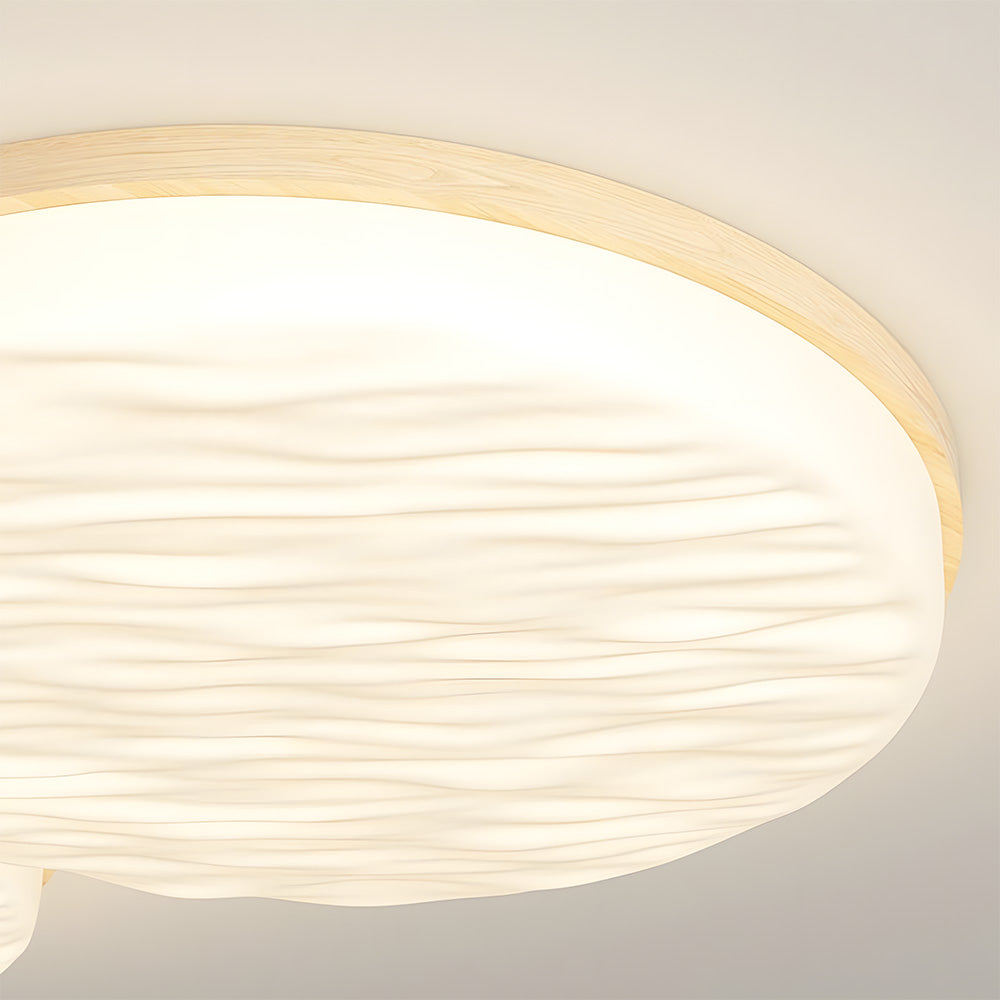 Modern Iron Bedroom Led Flush Ceiling Light