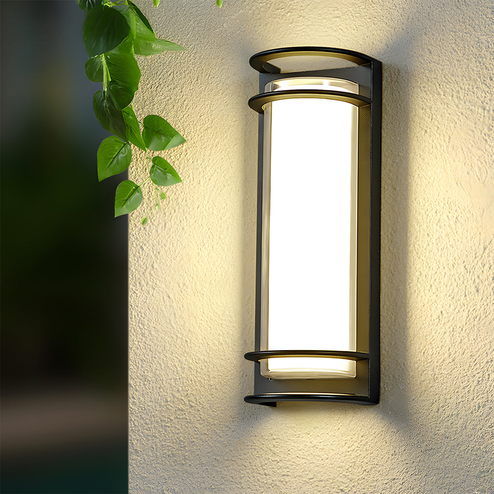 Modern Acrylic Round Led Outdoor Wall Lights IP68